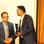 لحضه تقدیر و تشکر از مدیر شرکت احداث گستر