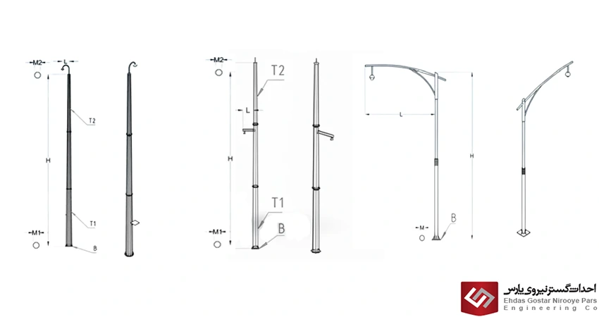 نقشه دکل دوربین چیست و چرا طراحی آن حیاتی است؟