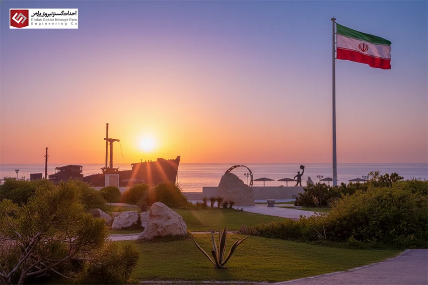 دکل پرچم ایران