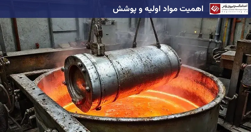 اهمیت مواد اولیه و پوشش