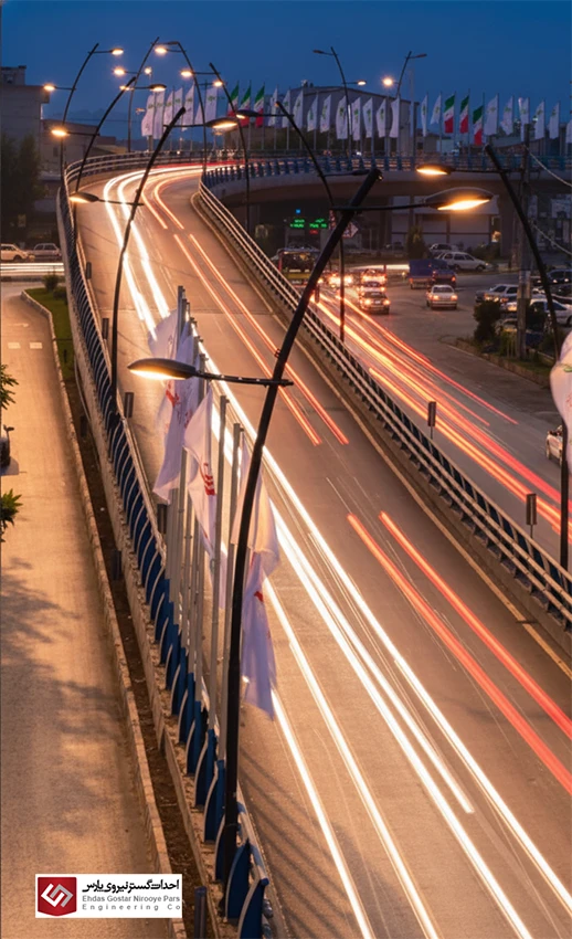 پایه روشنایی خیابان